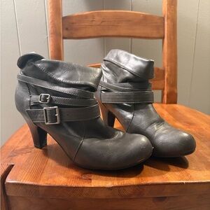 Madden Girl Grey Ankle Booties